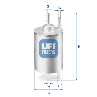 UFI 393 641 31.958.00 - Üzemanyagszűrő