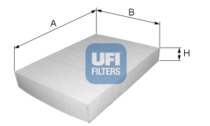 UFI UFI 53.325.00 Utastérszűrő