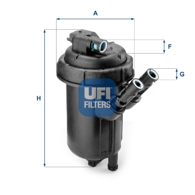 UFI UFI 55.114.00 Üzemanyagszűrő