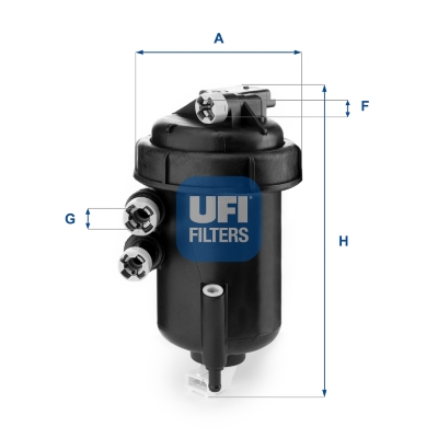 UFI UFI 55.127.00 Üzemanyagszűrő