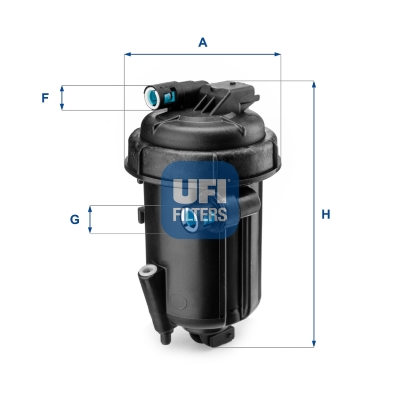 UFI 909 040 55.163.00 - Üzemanyagszűrő