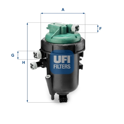 UFI 909 041 55.178.00 - Üzemanyagszűrő