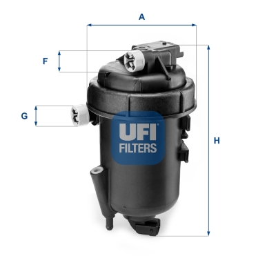 UFI 371 688 55.179.00 - Üzemanyagszűrő