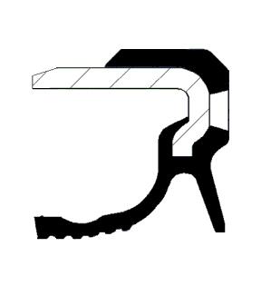 CORTECO 49381130 tömítőgyűrű, főtengely