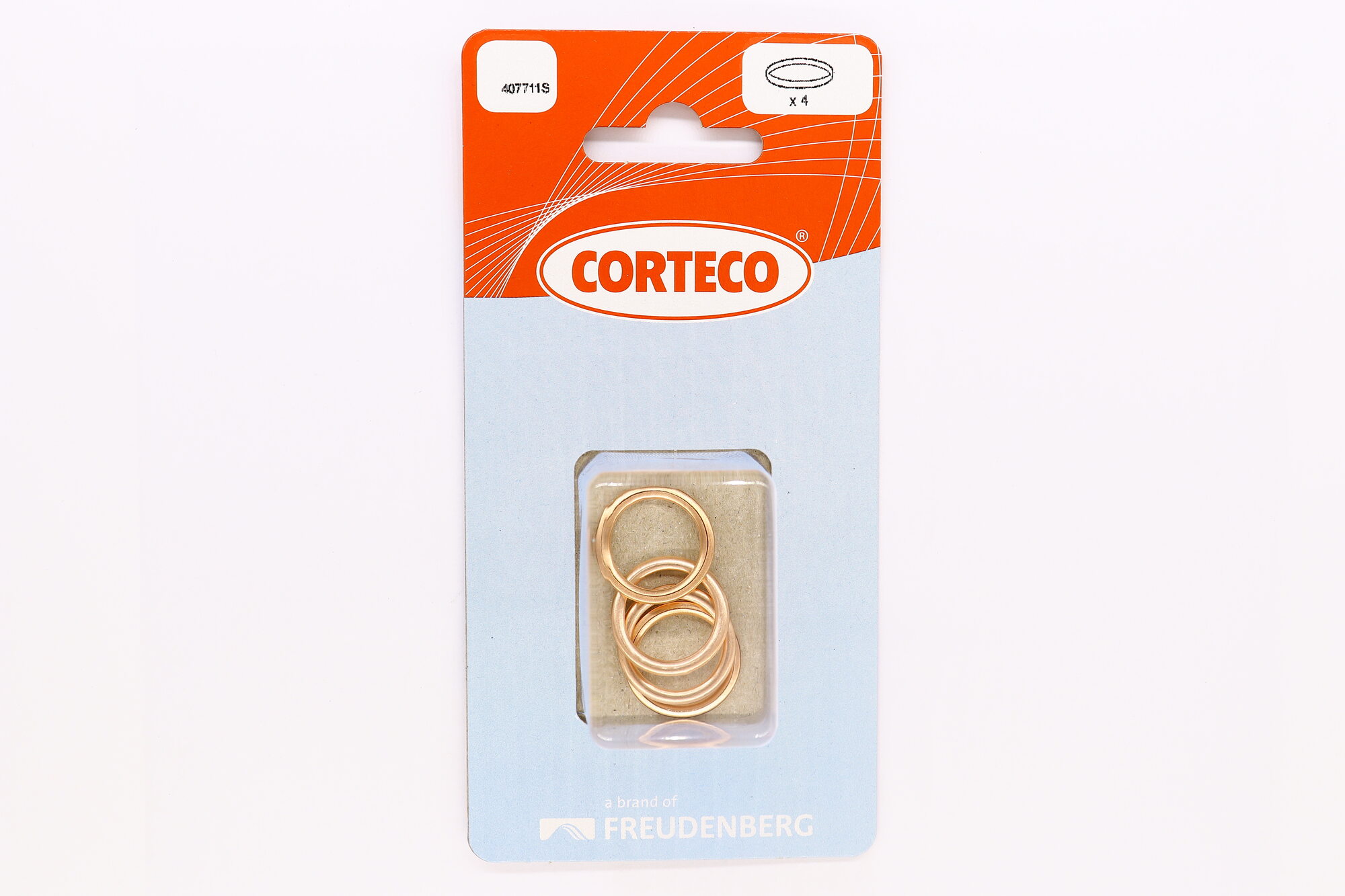 CORTECO 1003041587 407711SCO - Tömítogyűrű, olajleereszto csavar