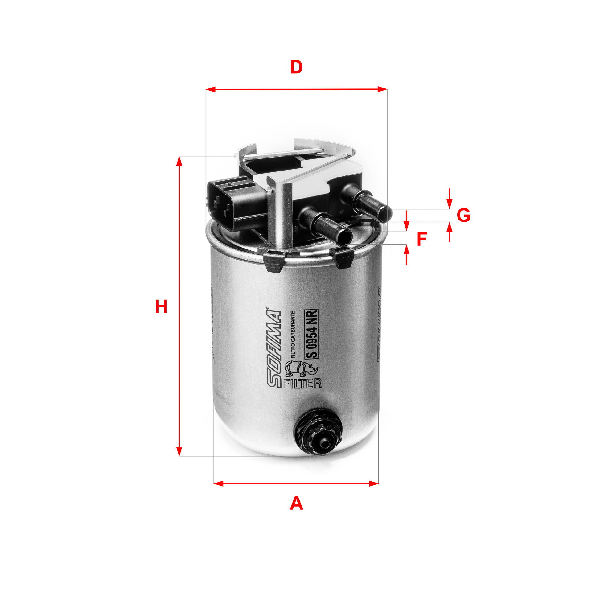 SOFIMA S 0954 NR S 0954 NR FILTRU COMBUSTIBIL - SOFIMA