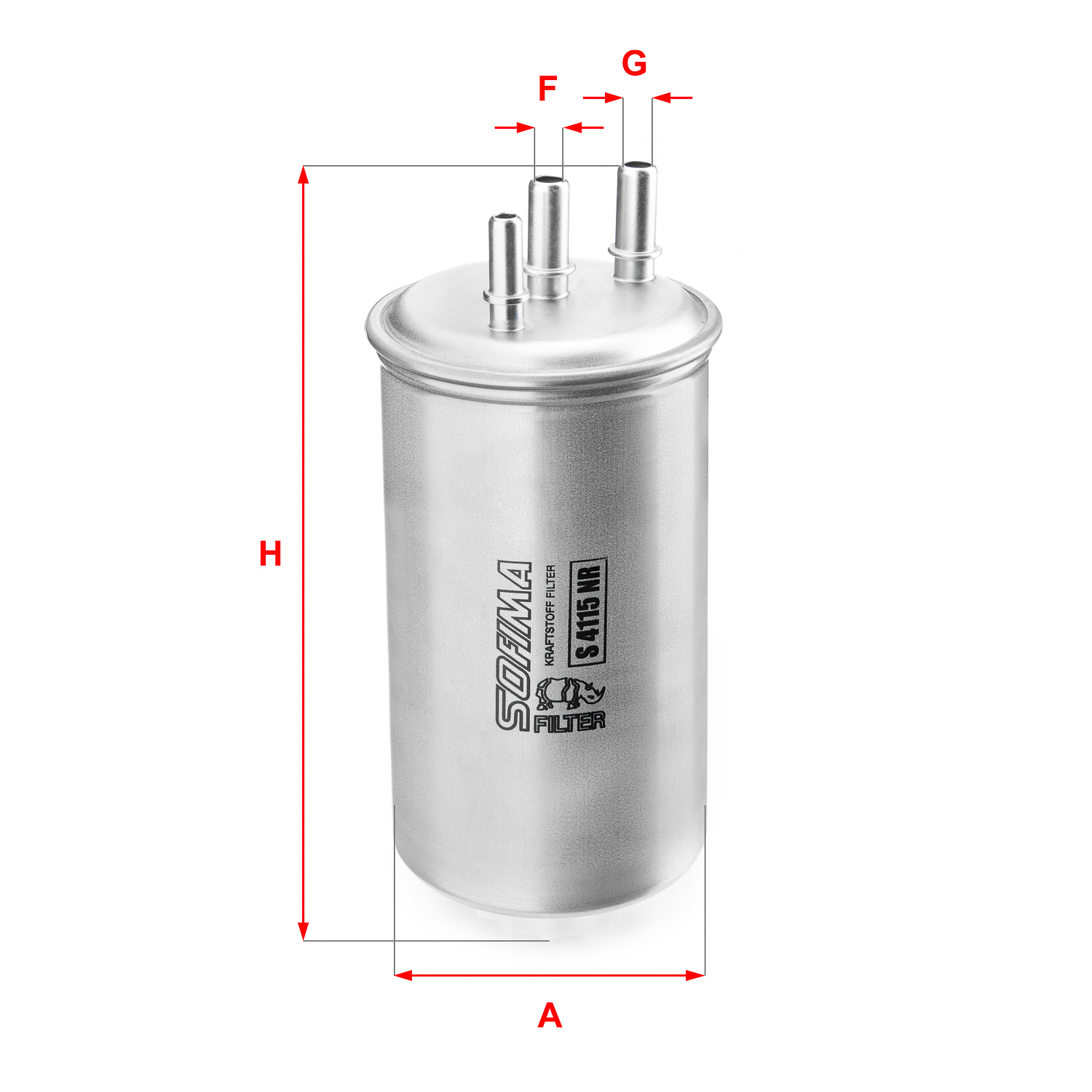 SOFIMA S 4115 NR Üzemanyagszűrő