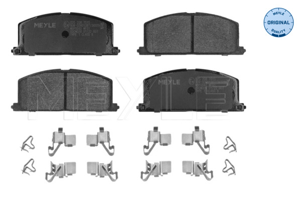 MEYLE 0252087015 Fékbetét készlet, tárcsafék