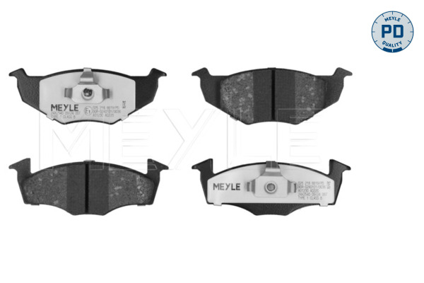 MEYLE 0252186619/PD Fékbetét készlet, tárcsafék