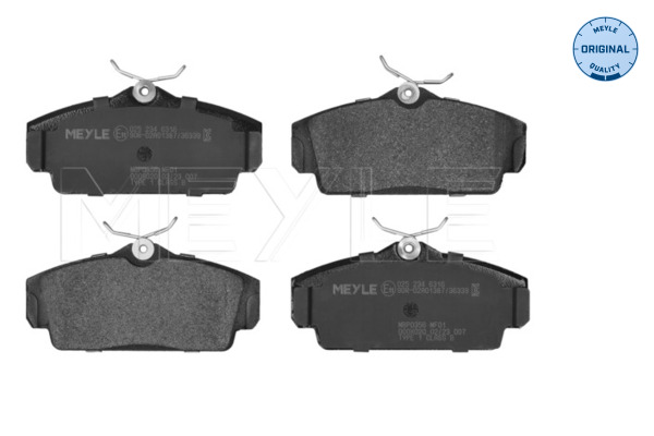 MEYLE 0252346316 Fékbetét készlet, tárcsafék
