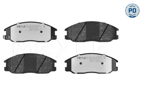MEYLE 0252356916/PD Fékbetét készlet, tárcsafék