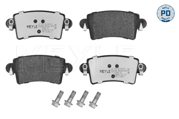 MEYLE 0252366916/PD Fékbetét készlet, tárcsafék