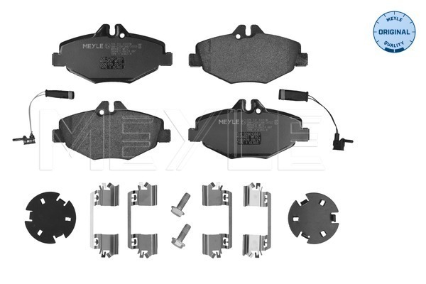 MEYLE 0252374320/W Fékbetét készlet, tárcsafék