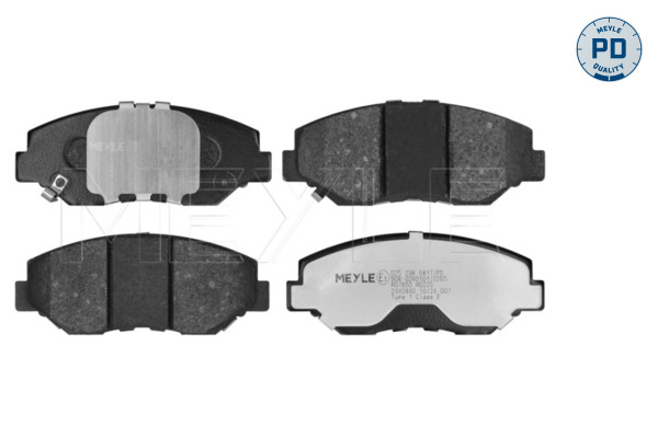MEYLE 0252386817/PD KLOCKI HAM. HONDA P. ACCORD/CIVIC/CR-V 1,0-2,4 01-