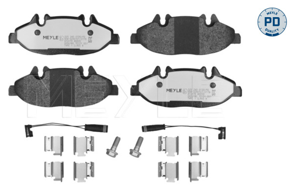 MEYLE 0252400720/PD Fékbetét készlet, tárcsafék