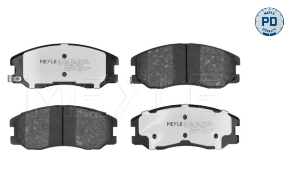 MEYLE 0252451016/PD KLOCKI HAM. CHEVROLET P. CAPTIVA 2,0-2,2 D/2,4-3,2 06-