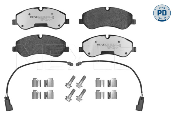MEYLE 0252560217/PD Fékbetét készlet, tárcsafék