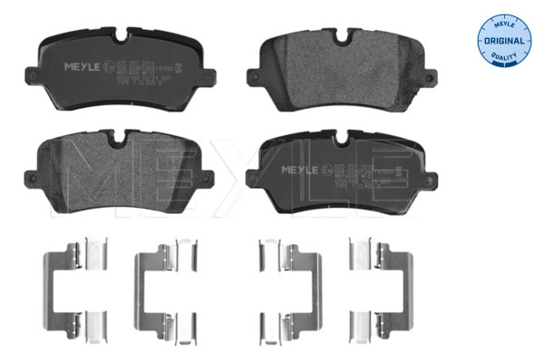 MEYLE 0252572016 Fékbetét készlet, tárcsafék