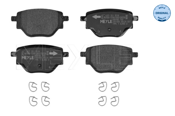 MEYLE 0252619518 KLOCKI HAM. CITROEN T. C4 1,2/1,5 BLUEHDI 20-