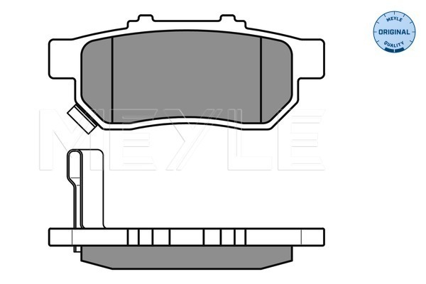 MEYLE 0252173813/W Fékbetét készlet, tárcsafék
