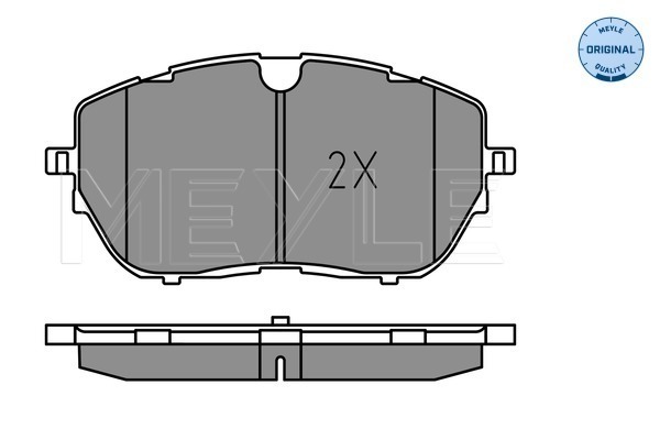 MEYLE 0252221818 Fékbetét készlet, tárcsafék