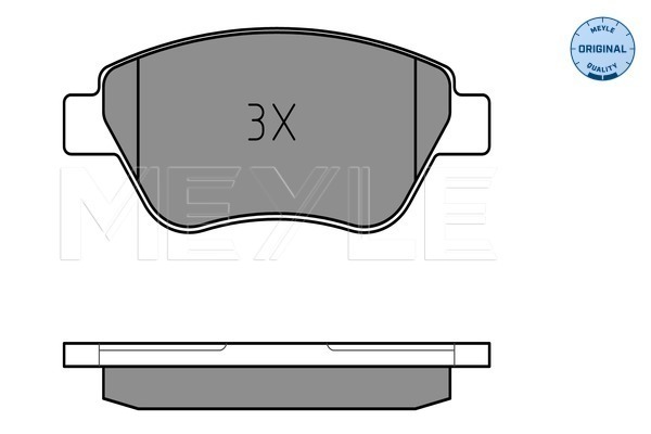 MEYLE 0252370517/W Fékbetét készlet, tárcsafék