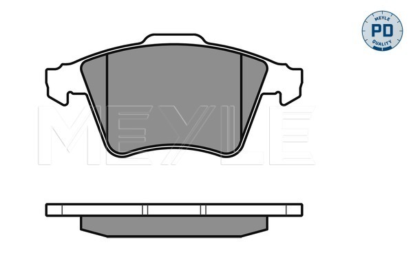 MEYLE 0252374719/PD Fékbetét készlet, tárcsafék