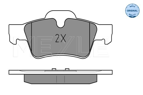 MEYLE 0252392318 Fékbetét készlet, tárcsafék