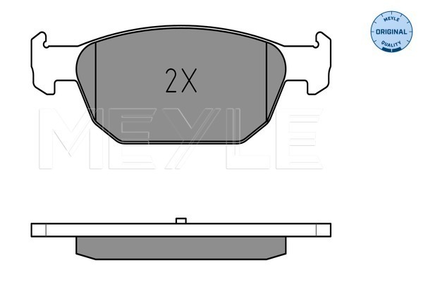 MEYLE 0252479617/W Fékbetét készlet, tárcsafék