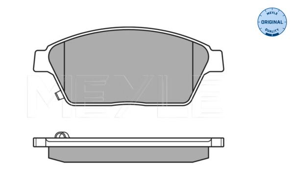 MEYLE 0252503418/W Fékbetét készlet, tárcsafék
