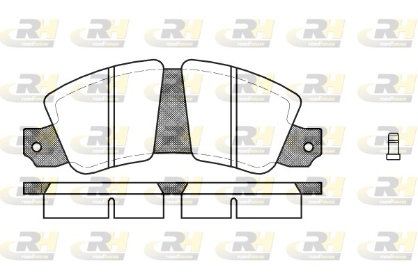 ROAD HOUSE ROA 202302 Fékbetét készlet, tárcsafék