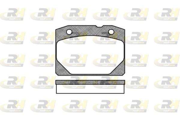 ROAD HOUSE ROA 208000 Fékbetét készlet, tárcsafék