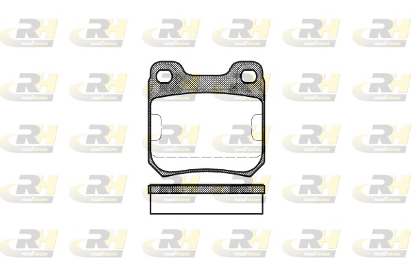 ROAD HOUSE RH 2239.00 Fékbetét készlet, tárcsafék