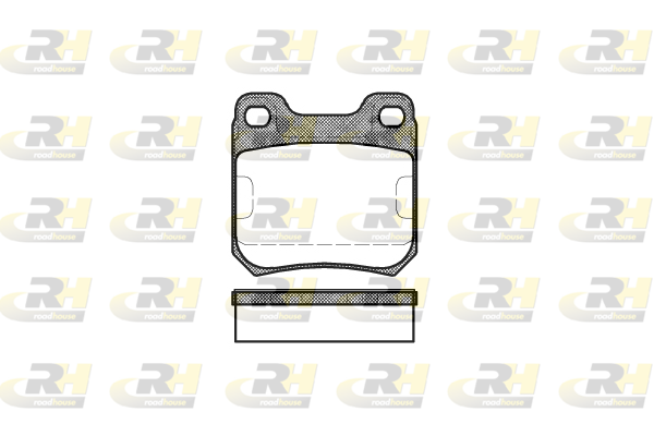 ROAD HOUSE RH 2239.40 Fékbetét készlet, tárcsafék