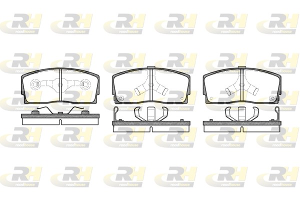 ROAD HOUSE EO 2254.02 Fékbetét készlet, tárcsafék