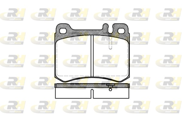 REMSA RE 26000-AF Fékbetét készlet, tárcsafék