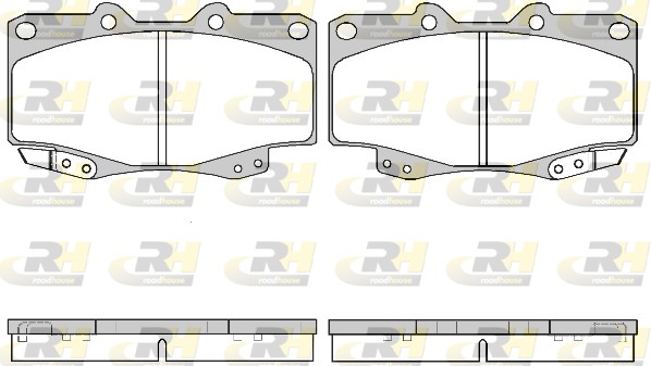 ROAD HOUSE ROA 231522 Fékbetét készlet, tárcsafék