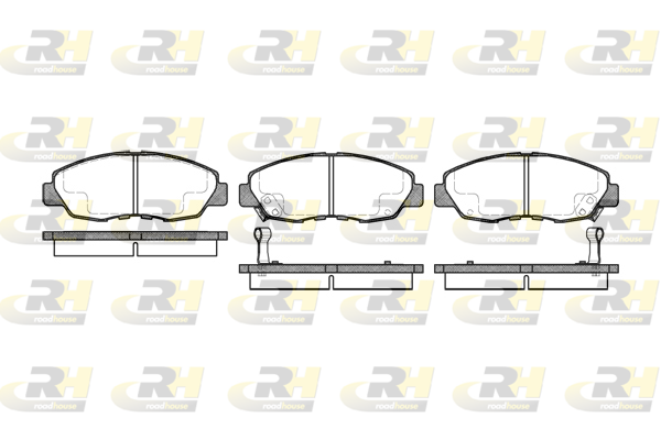 ROAD HOUSE ROA 232402 Fékbetét készlet, tárcsafék
