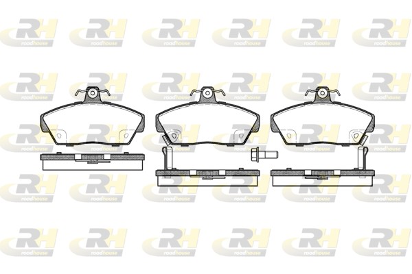 ROAD HOUSE ROA 233002 Fékbetét készlet, tárcsafék