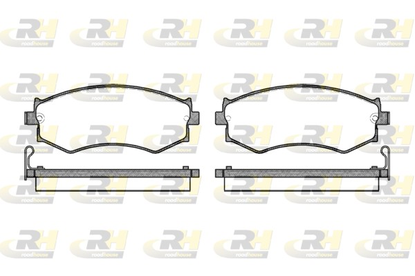 ROAD HOUSE ROA 235004 Fékbetét készlet, tárcsafék