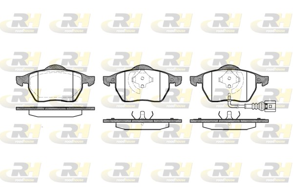 ROAD HOUSE RH 2390.41 Fékbetét készlet, tárcsafék