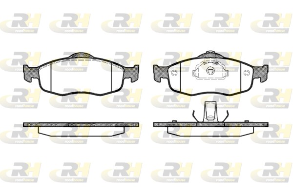 ROAD HOUSE ROA 243200 Fékbetét készlet, tárcsafék