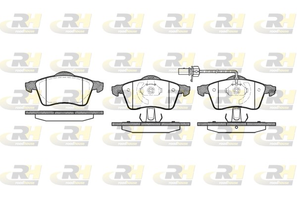 ROAD HOUSE RH 2618.01 Fékbetét készlet, tárcsafék