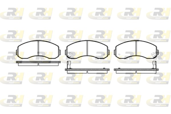 ROAD HOUSE ROA 261902 Fékbetét készlet, tárcsafék