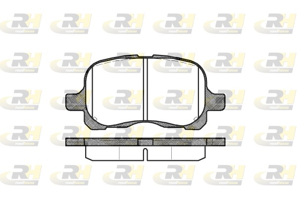 REMSA RE 65200-AF Fékbetét készlet, tárcsafék