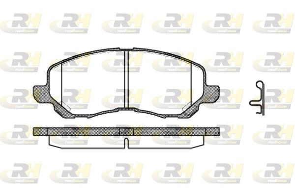 ROAD HOUSE RH 2804.12 Fékbetét készlet, tárcsafék