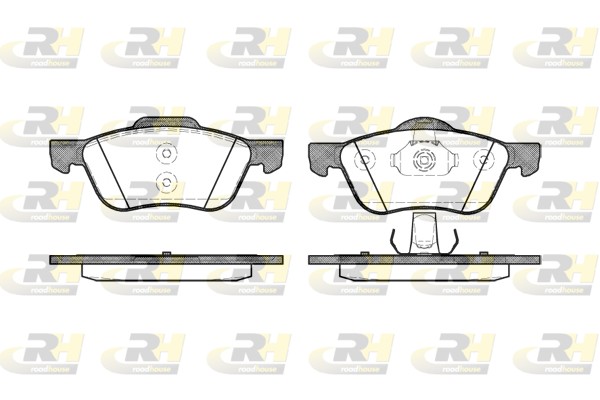 ROAD HOUSE ROA 284400 Fékbetét készlet, tárcsafék