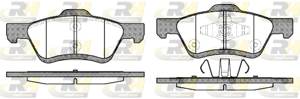 ROAD HOUSE ROA 2112400 Fékbetét készlet, tárcsafék
