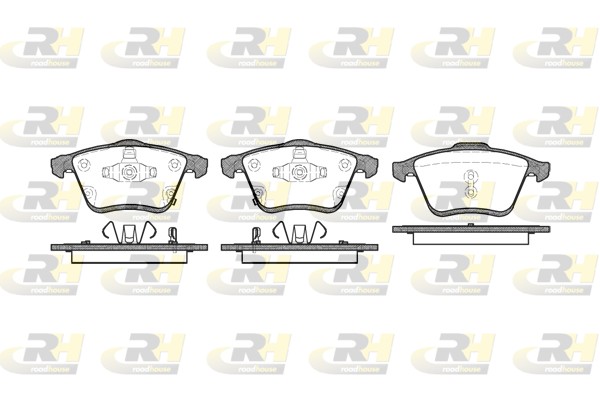 ROAD HOUSE ROA 2118202 Fékbetét készlet, tárcsafék