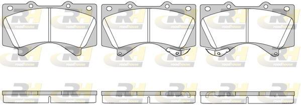 ROAD HOUSE RH 21271.02 Fékbetét készlet, tárcsafék